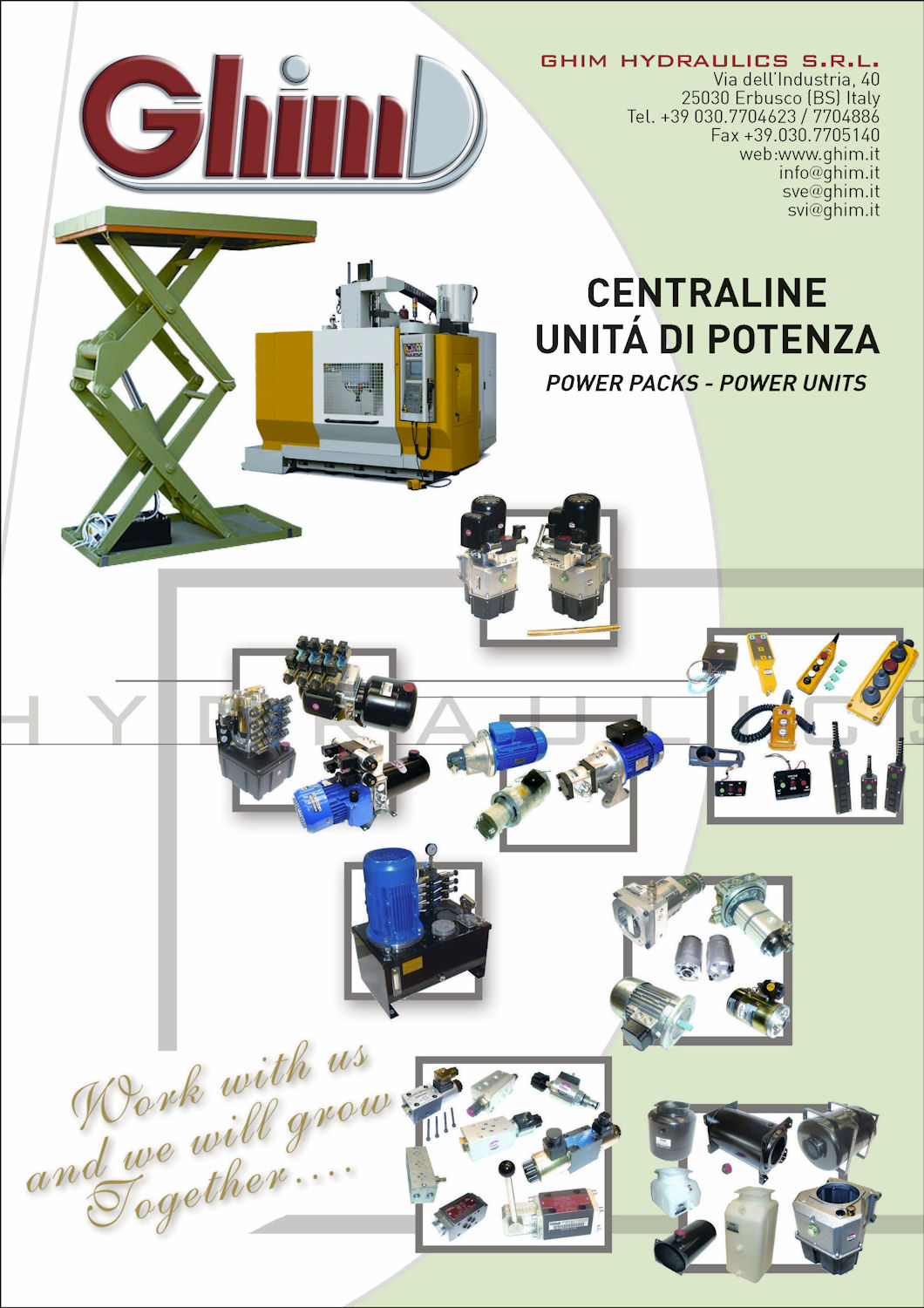 Hydraulic Units - Power Packs - GHIM Hydraulics